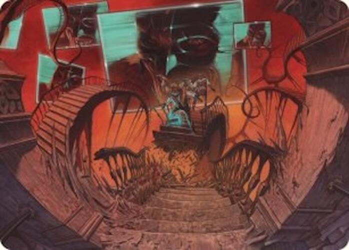 Let's Play a Game Art Card [Duskmourn: House of Horror Art Series] | Deep Dive Games St. Marys