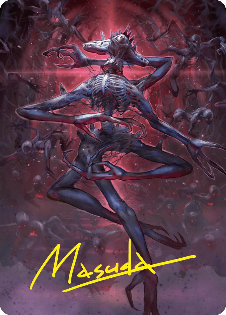 Overlord of the Balemurk Art Card (Gold-Stamped Signature) [Duskmourn: House of Horror Art Series] | Deep Dive Games St. Marys