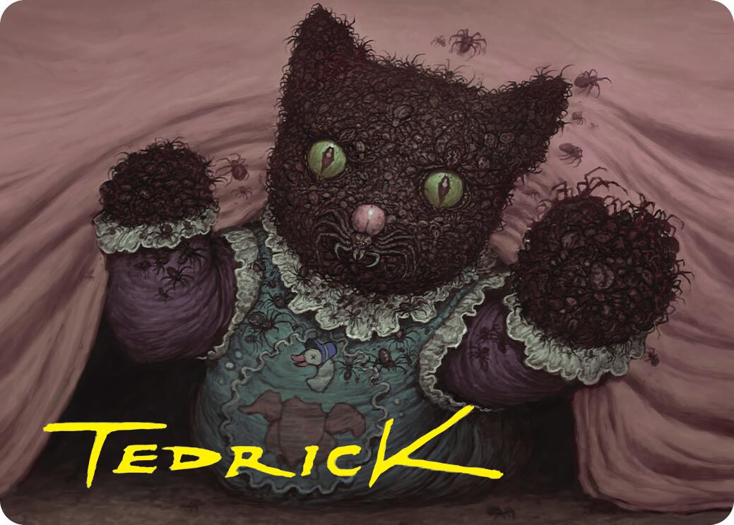 Twitching Doll Art Card (Gold-Stamped Signature) [Duskmourn: House of Horror Art Series] | Deep Dive Games St. Marys