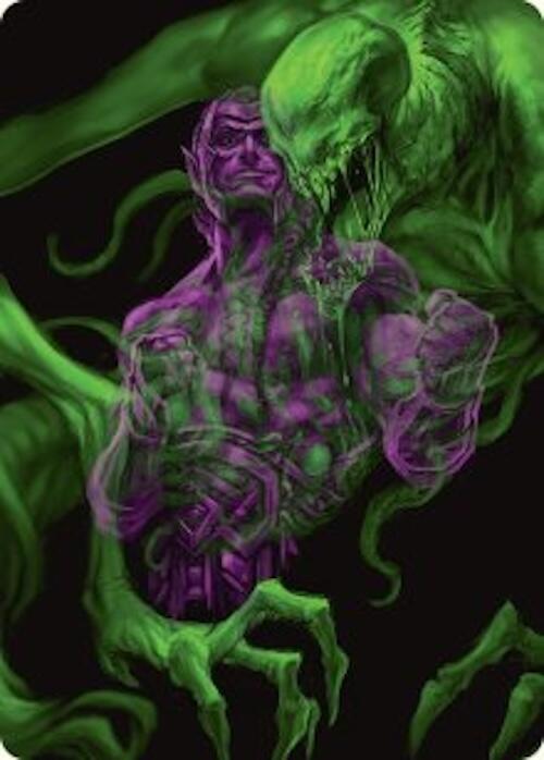 Tyvar, the Pummeler Art Card [Duskmourn: House of Horror Art Series] | Deep Dive Games St. Marys