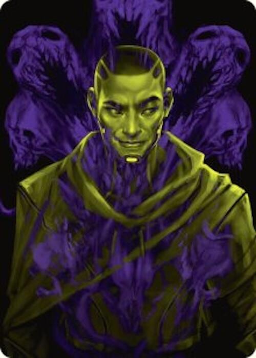 Kaito, Bane of Nightmares Art Card [Duskmourn: House of Horror Art Series] | Deep Dive Games St. Marys