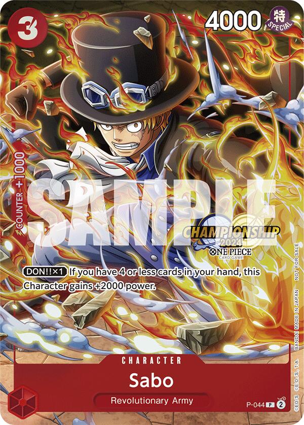 Sabo (CS 2024 Event Pack) [One Piece Promotion Cards] | Deep Dive Games St. Marys