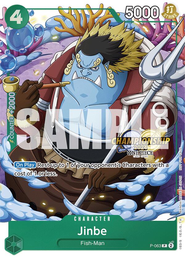 Jinbe (CS 2024 Event Pack) [One Piece Promotion Cards] | Deep Dive Games St. Marys
