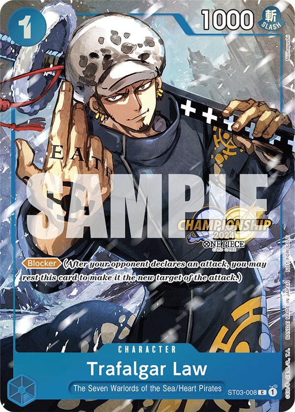 Trafalgar Law (ST03-008) (CS 2024 Event Pack) [One Piece Promotion Cards] | Deep Dive Games St. Marys