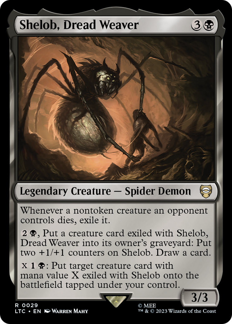 Shelob, Dread Weaver [The Lord of the Rings: Tales of Middle-Earth Commander] | Deep Dive Games St. Marys