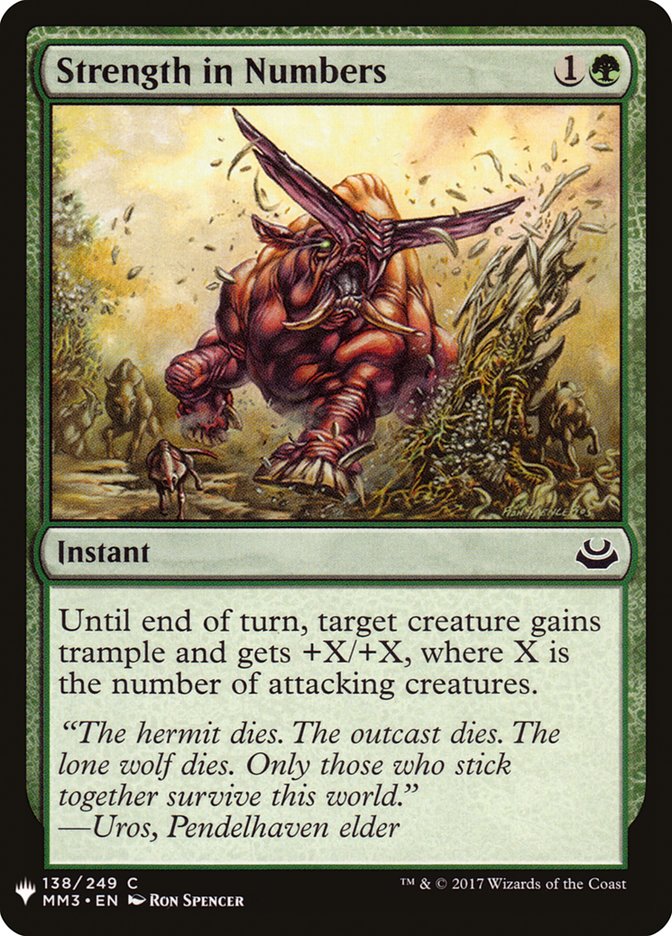 Strength in Numbers [Mystery Booster] | Deep Dive Games St. Marys