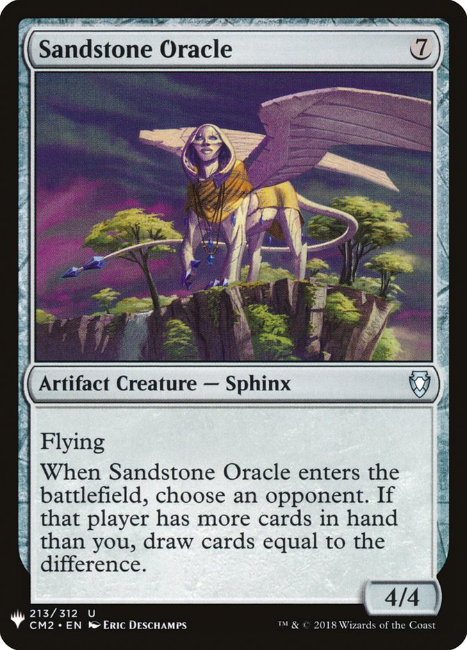 Sandstone Oracle [Mystery Booster] | Deep Dive Games St. Marys