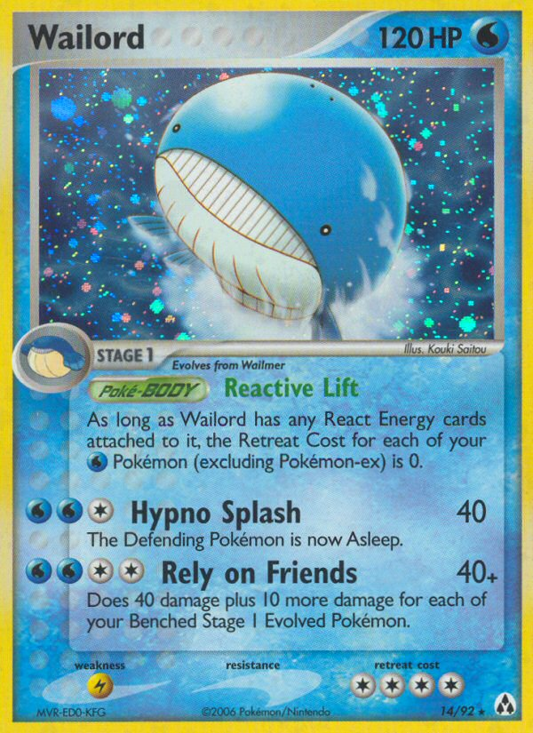 Wailord (14/92) [EX: Legend Maker] | Deep Dive Games St. Marys