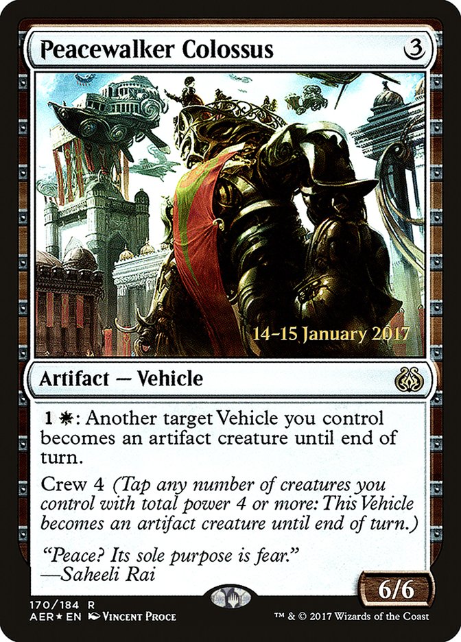 Peacewalker Colossus [Aether Revolt Prerelease Promos] | Deep Dive Games St. Marys