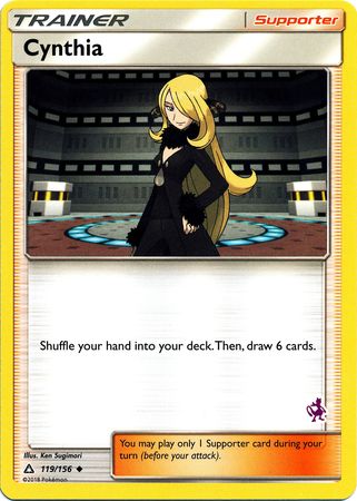 Cynthia (119/156) (Mewtwo Deck) [Battle Academy 2020] | Deep Dive Games St. Marys