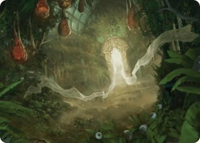 Hushwood Verge Art Card [Duskmourn: House of Horror Art Series] | Deep Dive Games St. Marys