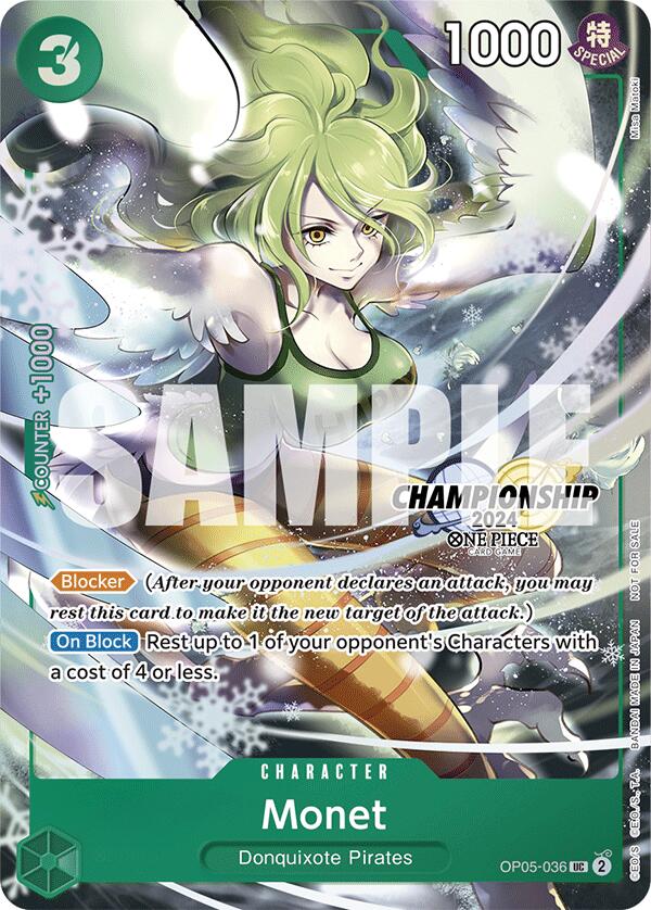 Monet (CS 2024 Event Pack Finalist) [One Piece Promotion Cards] | Deep Dive Games St. Marys