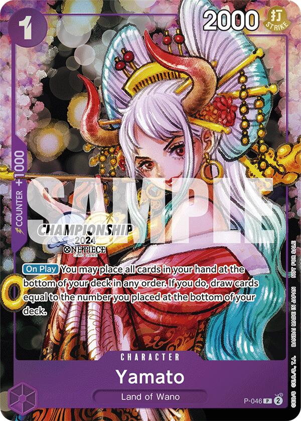 Yamato (CS 2024 Event Pack Finalist) [One Piece Promotion Cards] | Deep Dive Games St. Marys