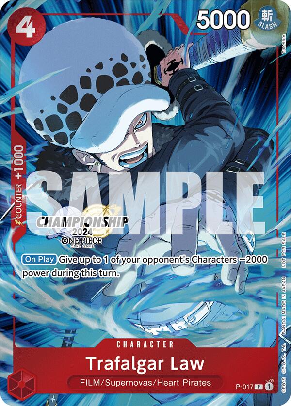 Trafalgar Law (CS 2024 Celebration Pack) [One Piece Promotion Cards] | Deep Dive Games St. Marys