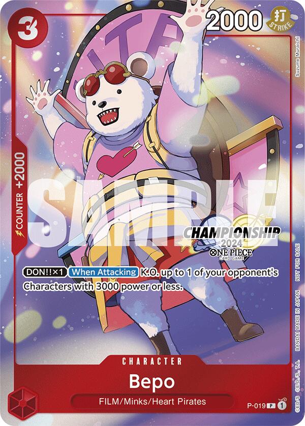 Bepo (CS 2024 Celebration Pack) [One Piece Promotion Cards] | Deep Dive Games St. Marys