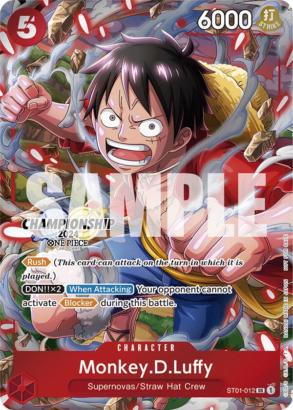 Monkey.D.Luffy (CS 2024 Celebration Pack) [One Piece Promotion Cards] | Deep Dive Games St. Marys