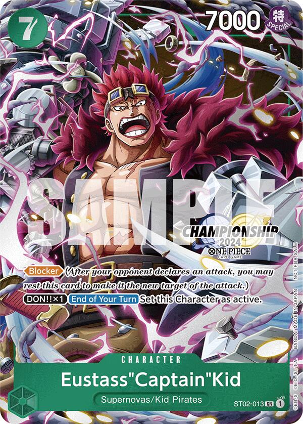 Eustass"Captain"Kid (CS 2024 Celebration Pack) [One Piece Promotion Cards] | Deep Dive Games St. Marys