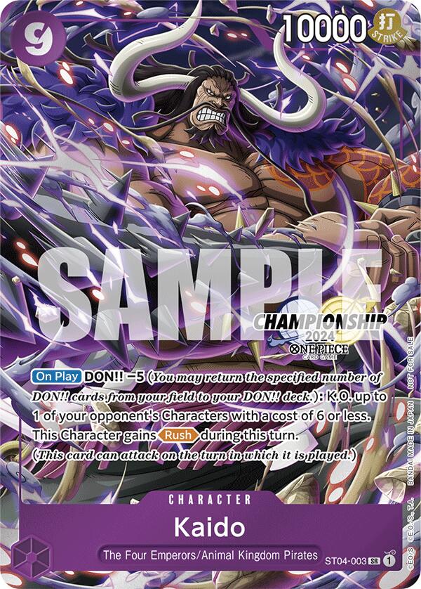 Kaido (CS 2024 Celebration Pack) [One Piece Promotion Cards] | Deep Dive Games St. Marys