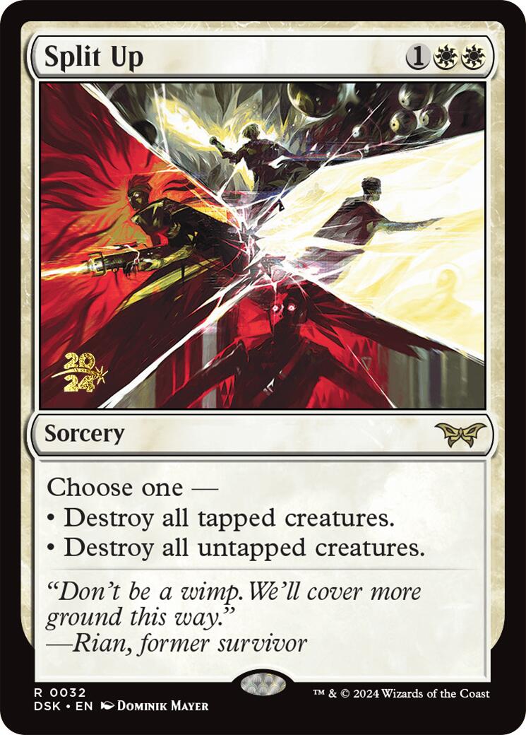 Split Up [Duskmourn: House of Horror Prerelease Promos] | Deep Dive Games St. Marys