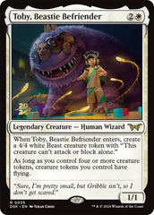 Toby, Beastie Befriender [Duskmourn: House of Horror Prerelease Promos] | Deep Dive Games St. Marys