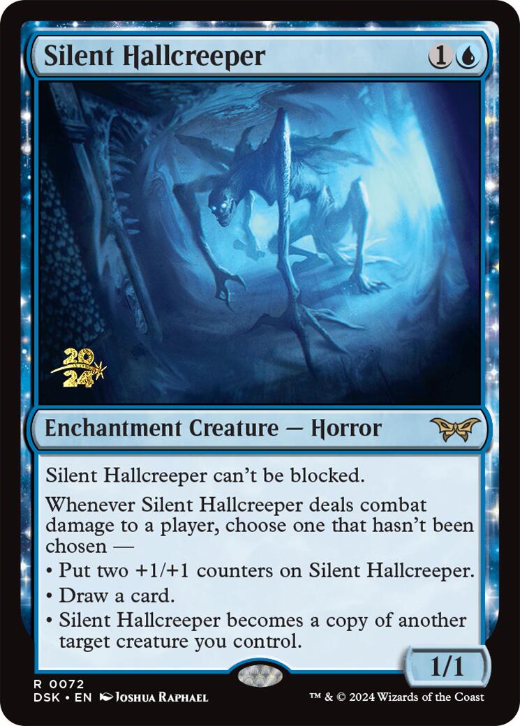 Silent Hallcreeper [Duskmourn: House of Horror Prerelease Promos] | Deep Dive Games St. Marys