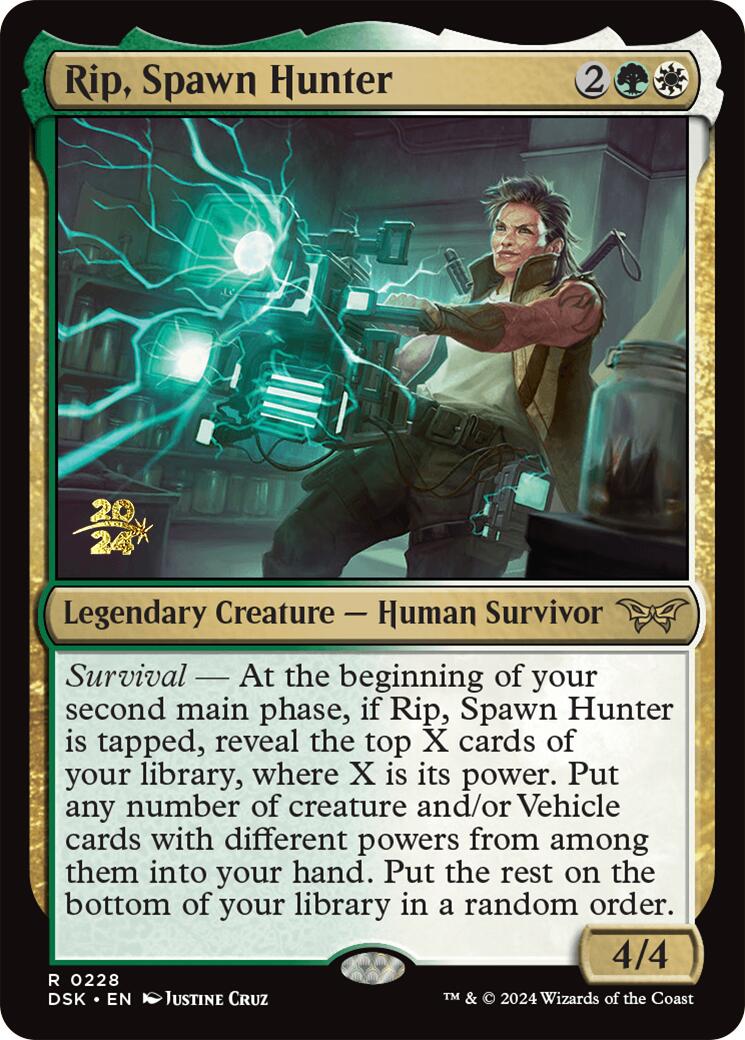 Rip, Spawn Hunter [Duskmourn: House of Horror Prerelease Promos] | Deep Dive Games St. Marys