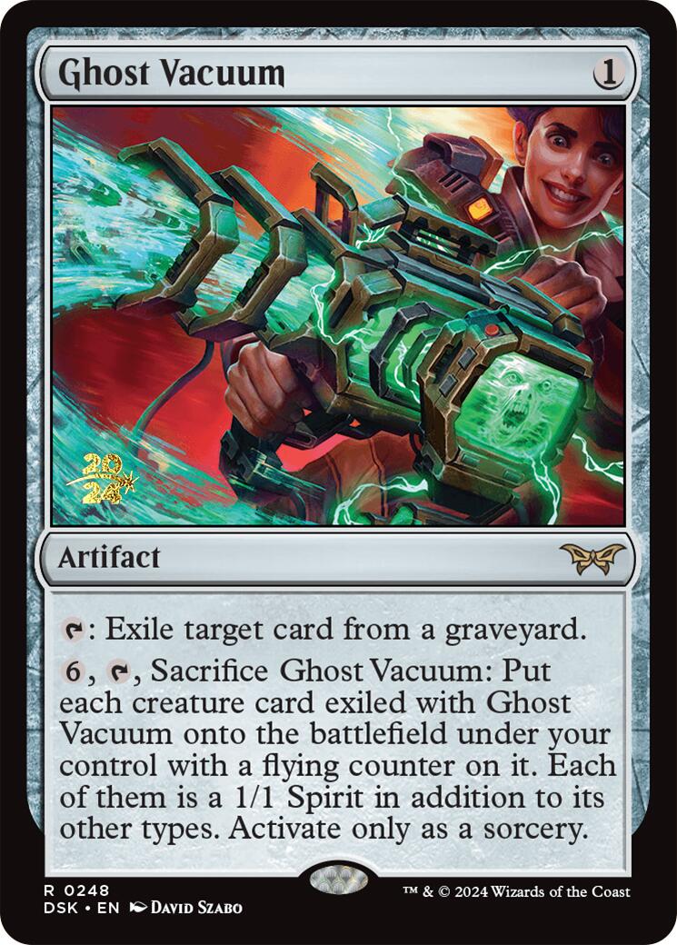 Ghost Vacuum [Duskmourn: House of Horror Prerelease Promos] | Deep Dive Games St. Marys