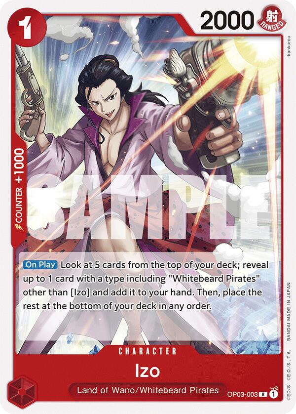 Izo [Starter Deck: RED Edward.Newgate] | Deep Dive Games St. Marys