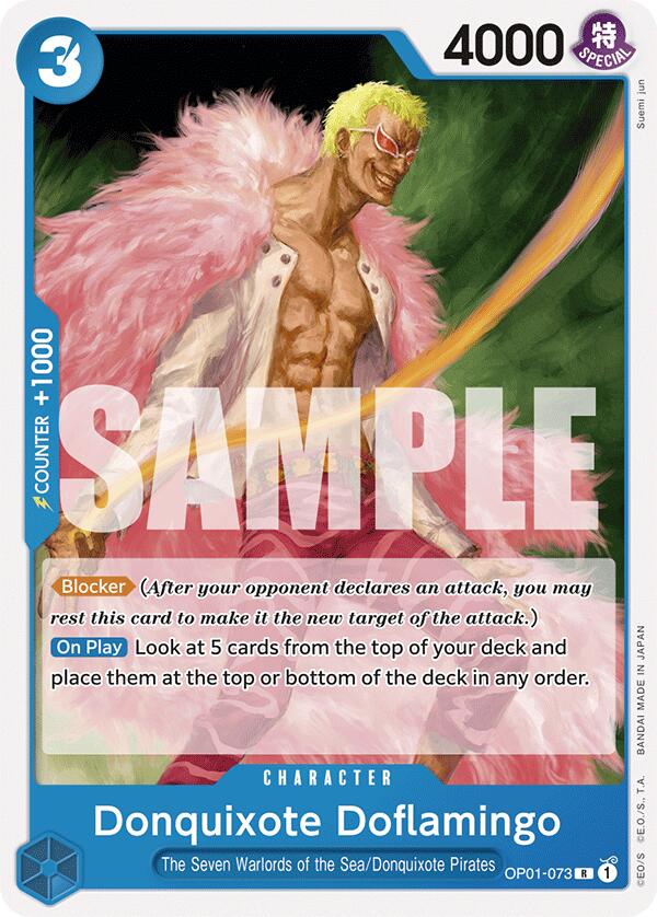 Donquixote Doflamingo [Starter Deck: BLUE Donquixote Doflamingo] | Deep Dive Games St. Marys