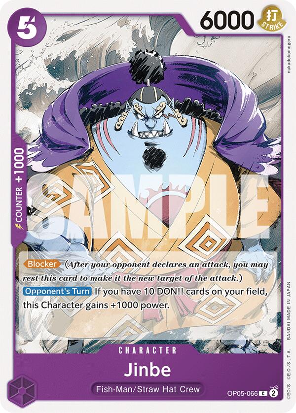 Jinbe [Starter Deck: PURPLE Monkey.D.Luffy] | Deep Dive Games St. Marys