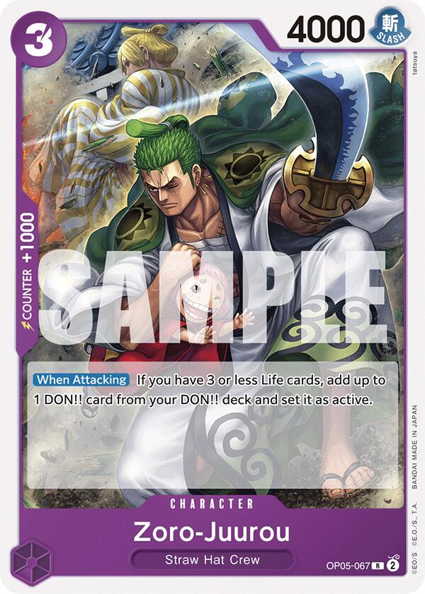 Zoro-Juurou [Starter Deck: PURPLE Monkey.D.Luffy] | Deep Dive Games St. Marys