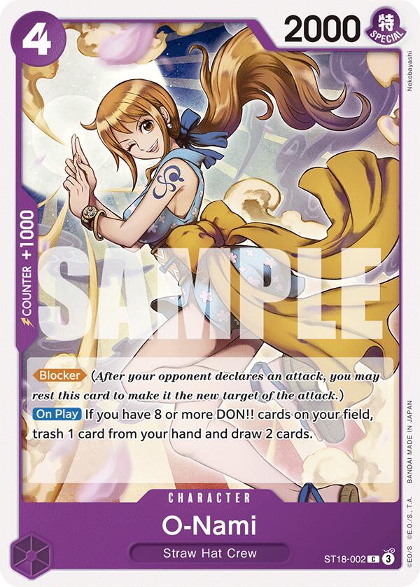 O-Nami [Starter Deck: PURPLE Monkey.D.Luffy] | Deep Dive Games St. Marys