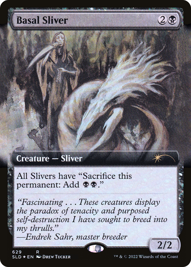 Basal Sliver (Extended Art) [Secret Lair Drop Promos] | Deep Dive Games St. Marys