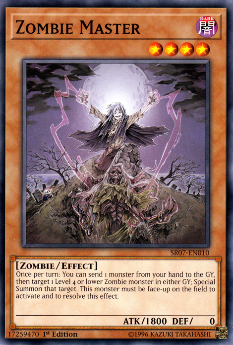 Zombie Master [SR07-EN010] Common | Deep Dive Games St. Marys