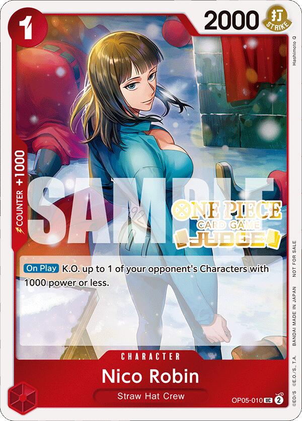 Nico Robin (Judge Pack Vol. 4) [One Piece Promotion Cards] | Deep Dive Games St. Marys