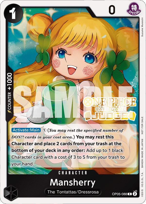 Mansherry (Judge Pack Vol. 4) [One Piece Promotion Cards] | Deep Dive Games St. Marys