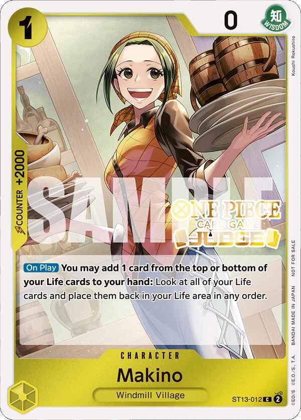 Makino (Judge Pack Vol. 4) [One Piece Promotion Cards] | Deep Dive Games St. Marys