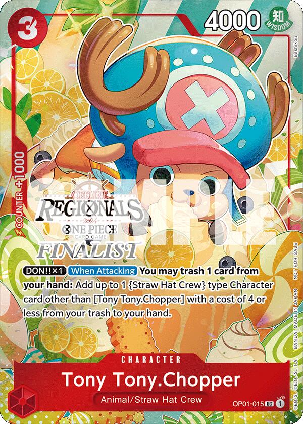 Tony Tony.Chopper (Offline Regional 2024 Vol. 3) [Finalist] [One Piece Promotion Cards] | Deep Dive Games St. Marys