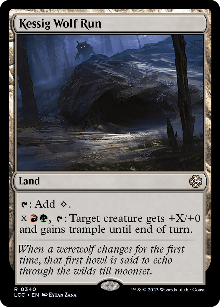 Kessig Wolf Run [The Lost Caverns of Ixalan Commander] | Deep Dive Games St. Marys