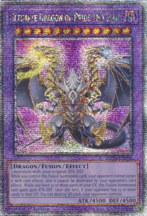 Ultimate Dragon of Pride and Soul [ROTA-EN000] Quarter Century Secret Rare | Deep Dive Games St. Marys