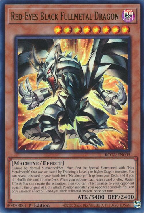 Red-Eyes Black Fullmetal Dragon [ROTA-EN005] Ultra Rare | Deep Dive Games St. Marys