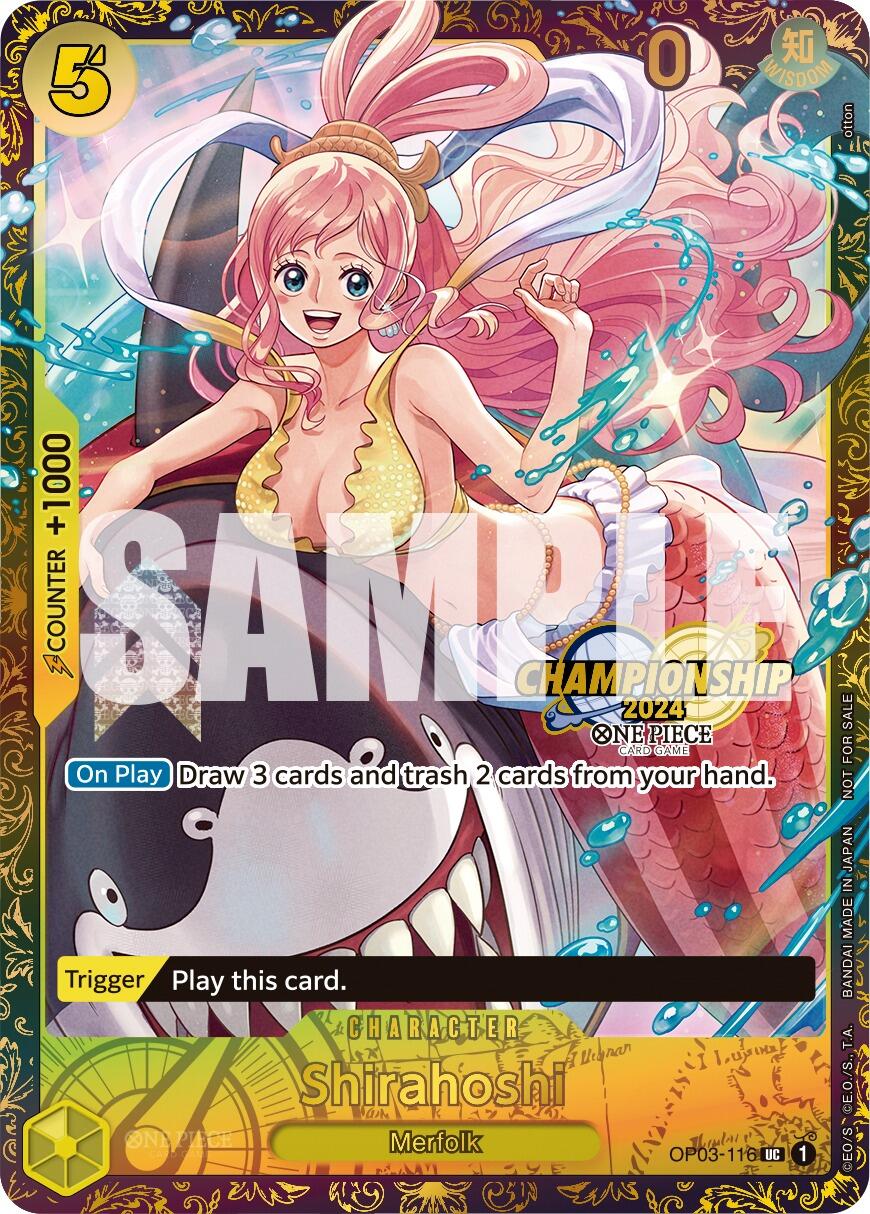 Shirahoshi (October Championship 2024 Online Regional) [One Piece Promotion Cards] | Deep Dive Games St. Marys