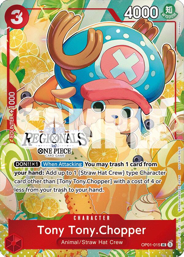 Tony Tony.Chopper (Online Regional 2024 Vol. 3) [One Piece Promotion Cards] | Deep Dive Games St. Marys