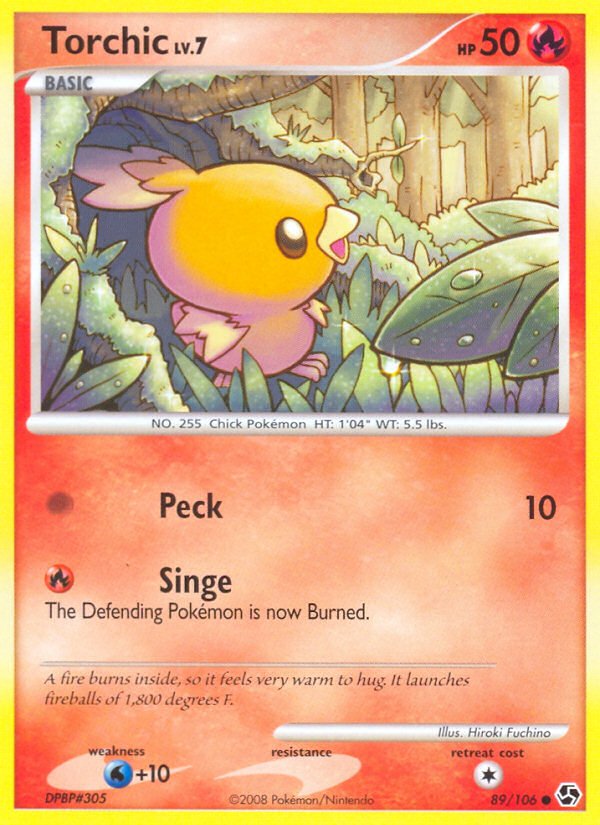 Torchic (89/106) [Diamond & Pearl: Great Encounters] | Deep Dive Games St. Marys