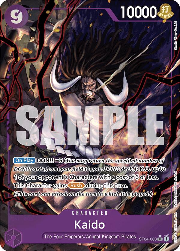 Kaido (ST04-003) (Alternate Art) [Premium Booster -The Best-] | Deep Dive Games St. Marys