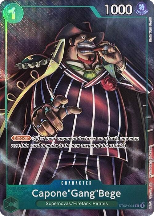 Capone"Gang"Bege (Premium Card Collection -Best Selection Vol. 2-) [One Piece Promotion Cards] | Deep Dive Games St. Marys