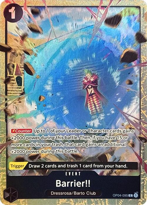 Barrier!! (Premium Card Collection -Best Selection Vol. 2-) [One Piece Promotion Cards] | Deep Dive Games St. Marys