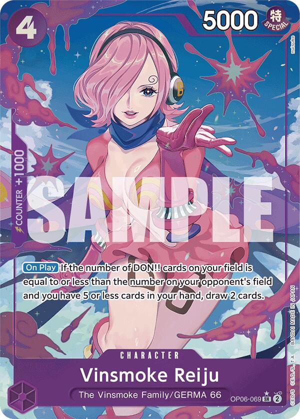 Vinsmoke Reiju (OP06-069) (Alternate Art) [Premium Booster -The Best-] | Deep Dive Games St. Marys