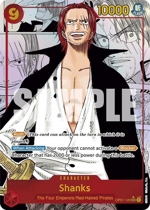 Shanks (Manga) [Premium Booster -The Best-] | Deep Dive Games St. Marys