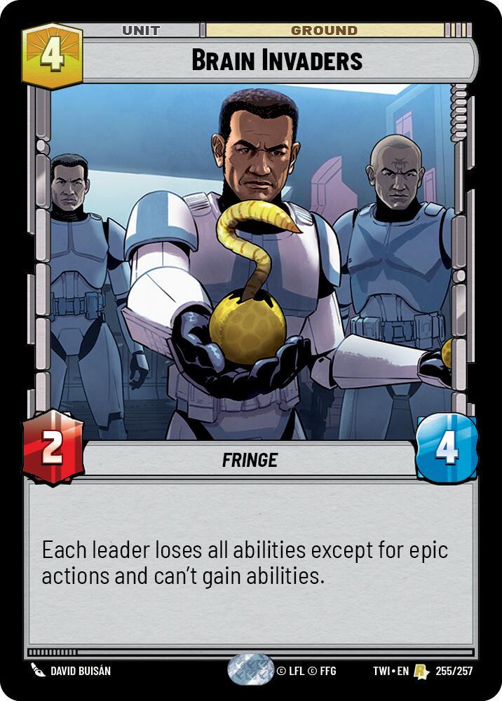 Brain Invaders (255/257) (255/257) [Twilight of the Republic] | Deep Dive Games St. Marys